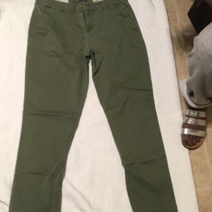 Light Olive Green Pants